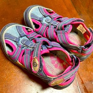 Stride Rite Girl's (Toddler/Little Kid) Pink and grey Toddler 8.5M